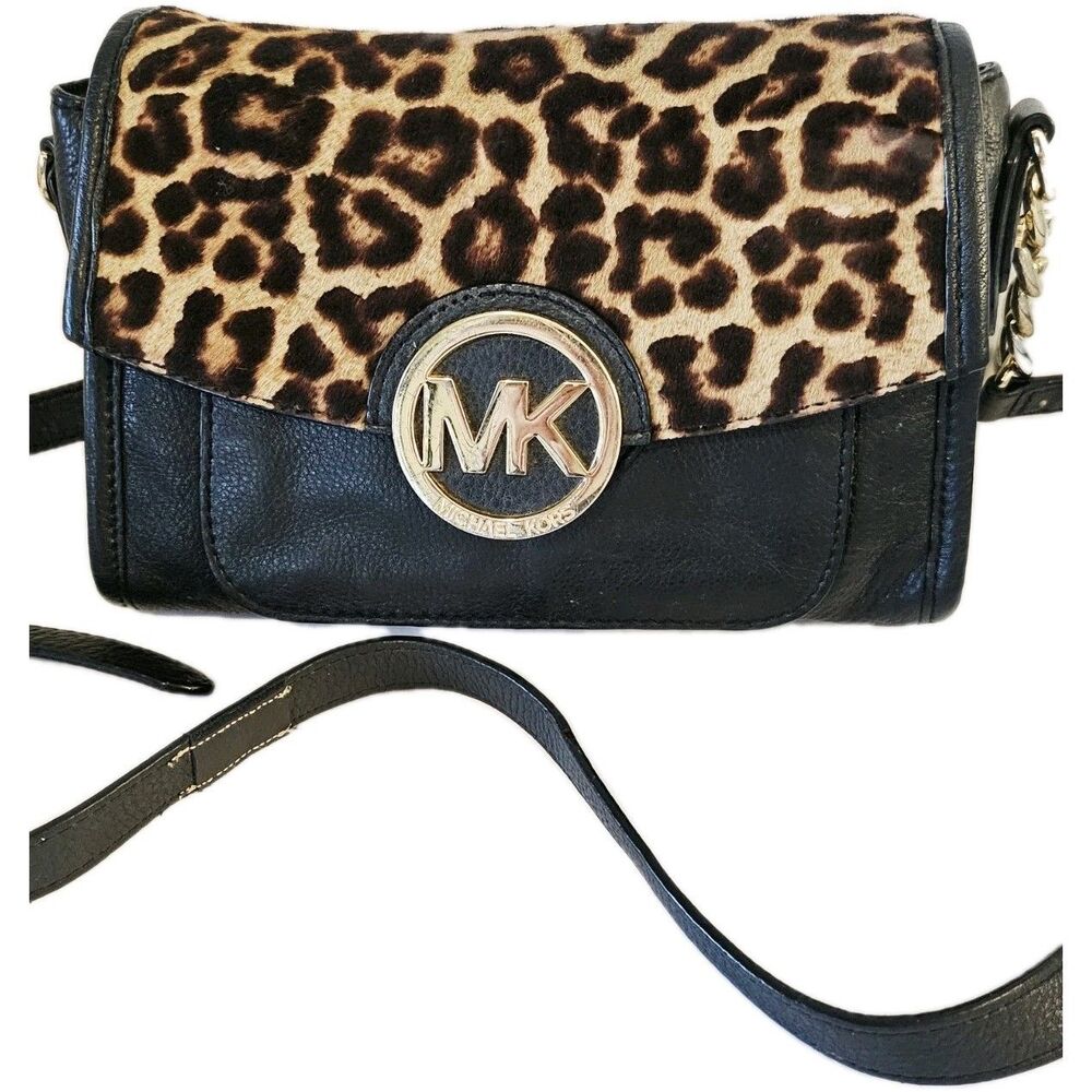 Michael Kors Women's Small Leather Crossbody Bag